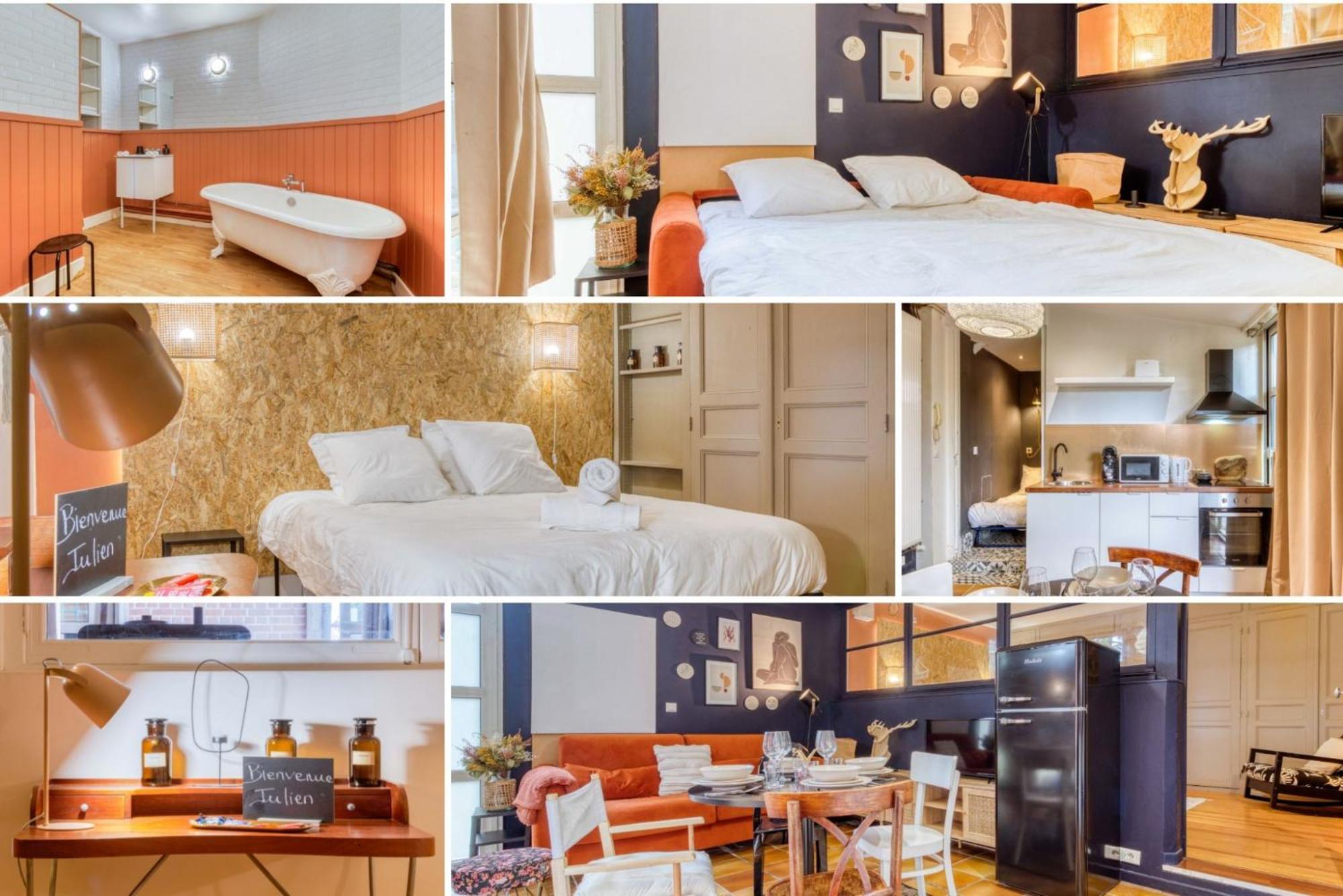 L'Atelier De L'Artiste - Lumineux - Calme - Wifi Apartman Douai Kültér fotó